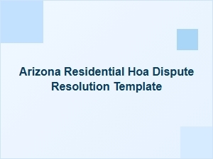 Arizona Hoa Dispute Resolution Guide for Homeowners